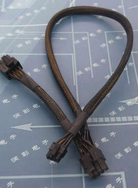 浪潮NF5280M5/ M6服务器mini8P转显卡GPU电源线3090 A100 A40 K80