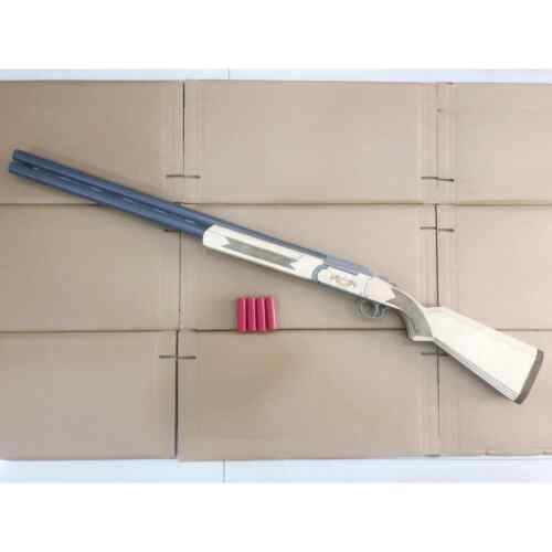 木板拼装立式双管模型 手工diy 拼装 益智 模型的拼装材料包