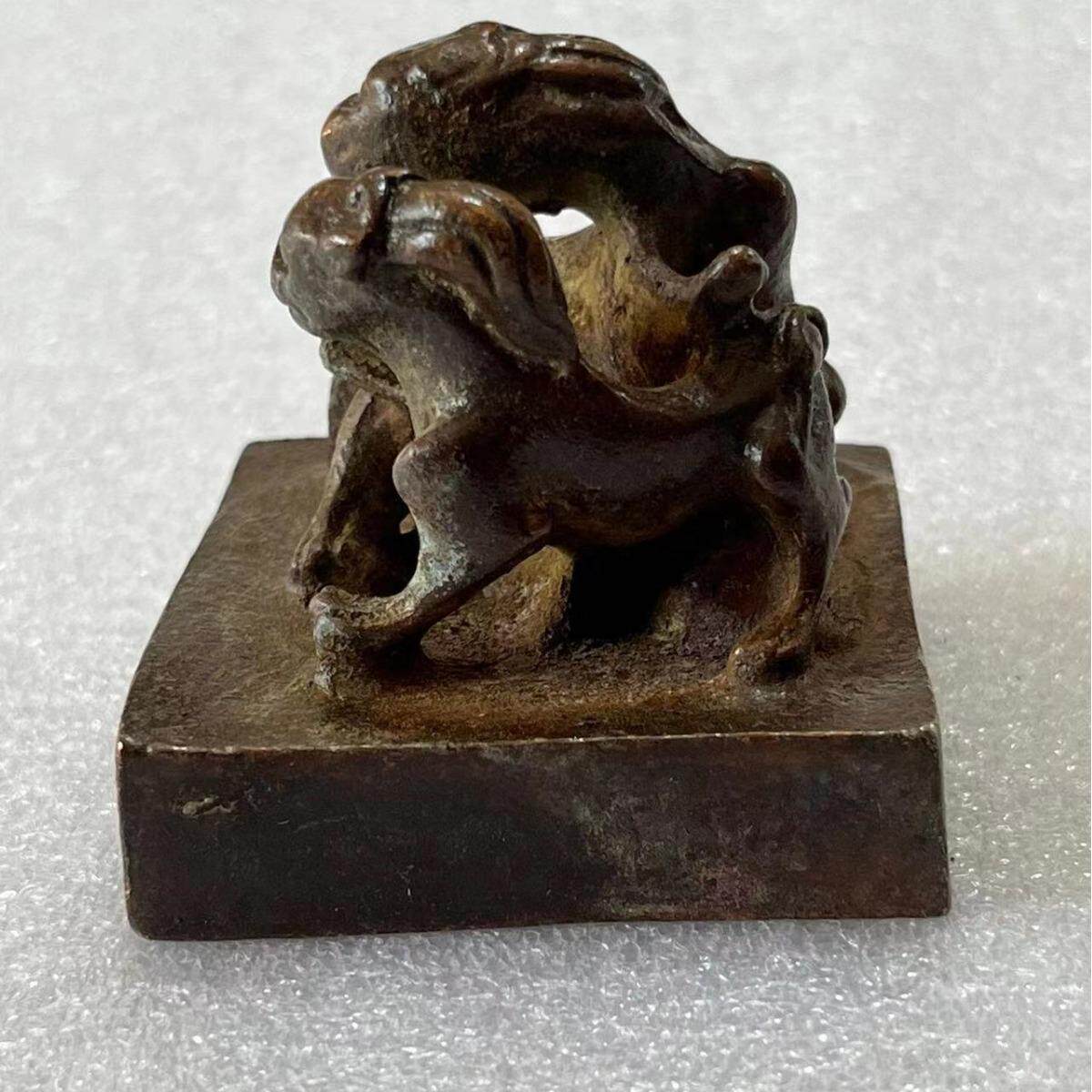 古董古玩仿古铜加厚印章怀旧章子家用复古工艺乡下老物件