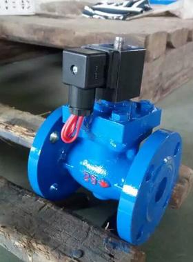 F-1D50FF-245600FF D-250F先导式 法兰防爆常开电磁阀铸铁防爆电