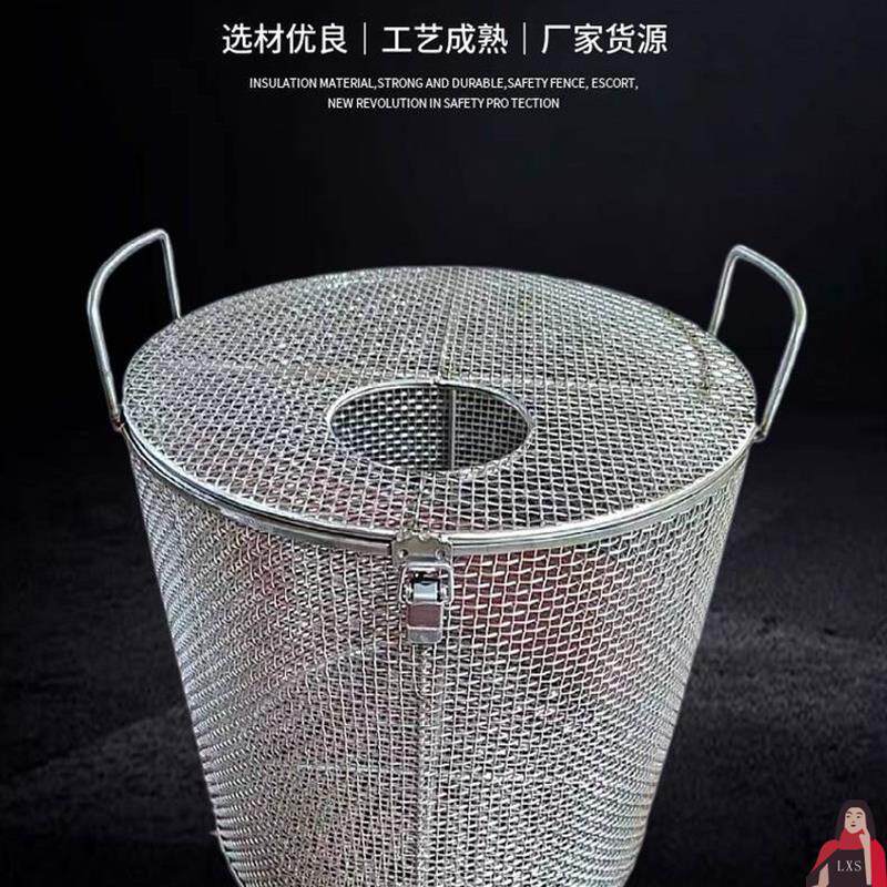 化粪池过滤网罩304不锈钢污水泵潜水泵防护罩保护罩水泵防护加固
