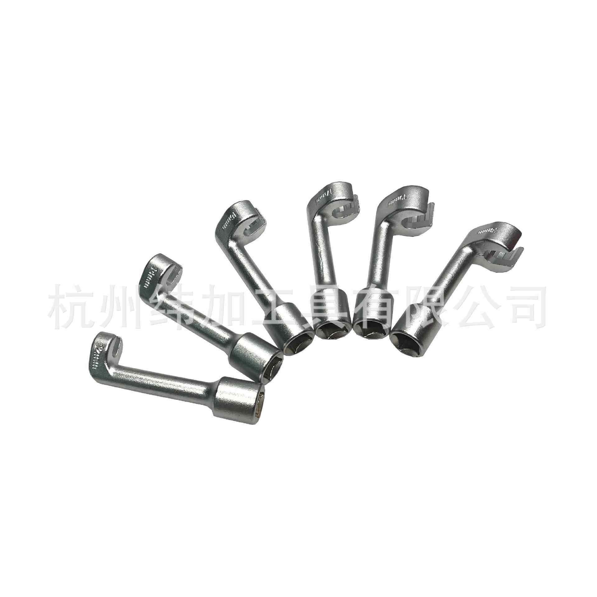 扳燃油管路套筒油手TYM柴油喷射管器L型开口六角开槽燃路拆卸工具