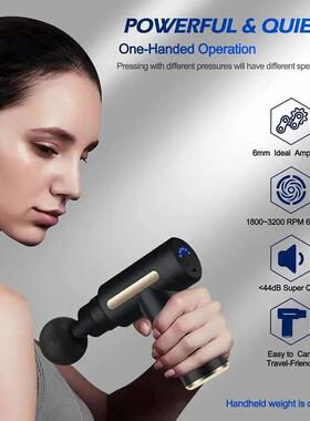 Portable Fascia Gun Deep Tissue Massage Mini Lightweight and