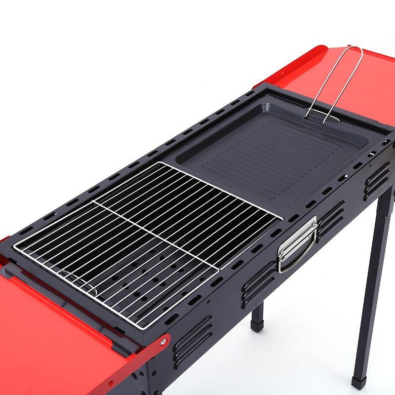 源头工厂双翼日式炉多功能户外烧烤炉BBQ碳烤炉便携可折叠烧烤炉