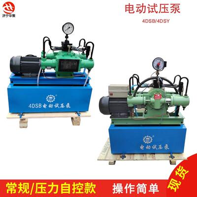 水管道打压机4DSB/4DSY电动试压泵密封件压力测试容器测压机