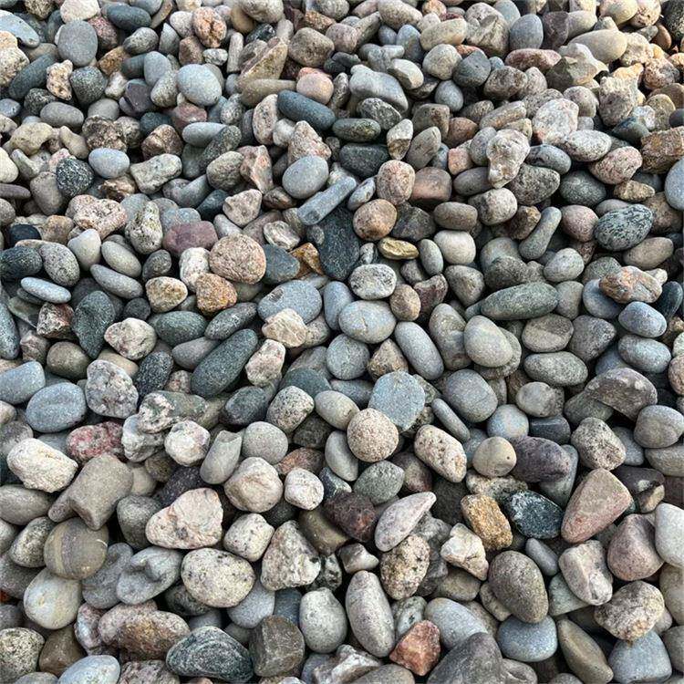 河道铺底河卵石园林绿化铺路鹅卵石雨花石家庭铺面工程用石