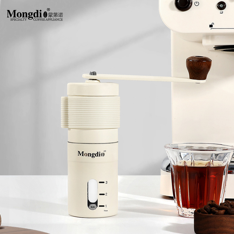 Mongdio手摇磨豆机手磨咖啡机手摇咖啡豆研磨机家用便携磨豆器