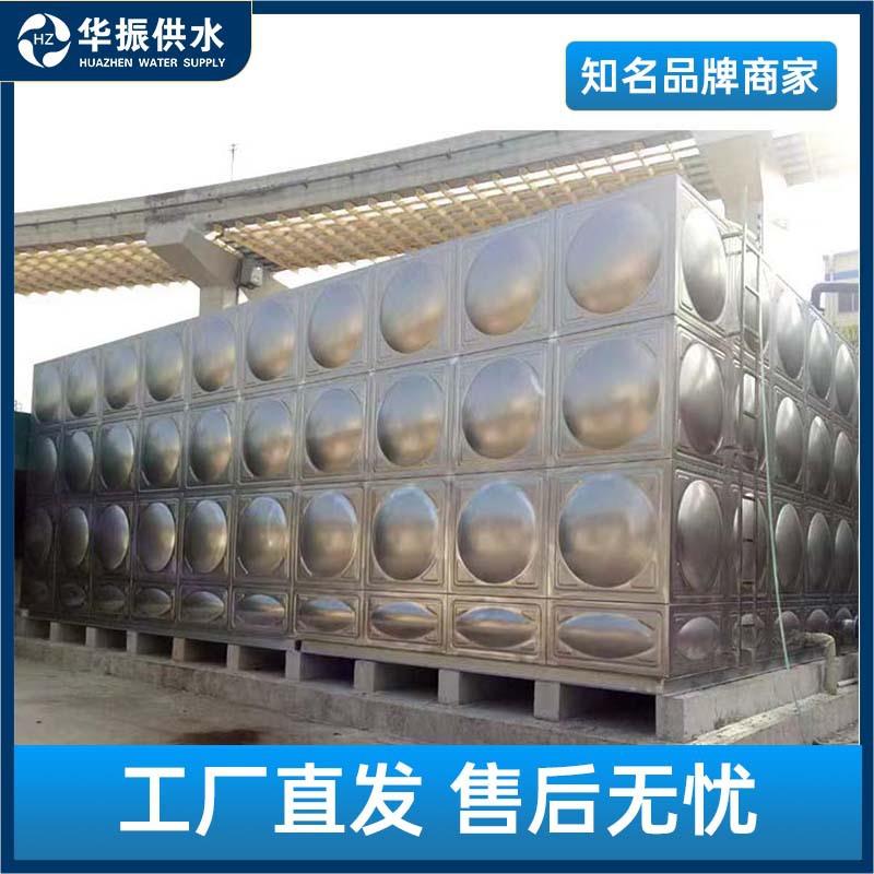 304不锈钢水箱方形保温水塔储水罐圆形加厚屋顶一吨水桶3吨热水箱