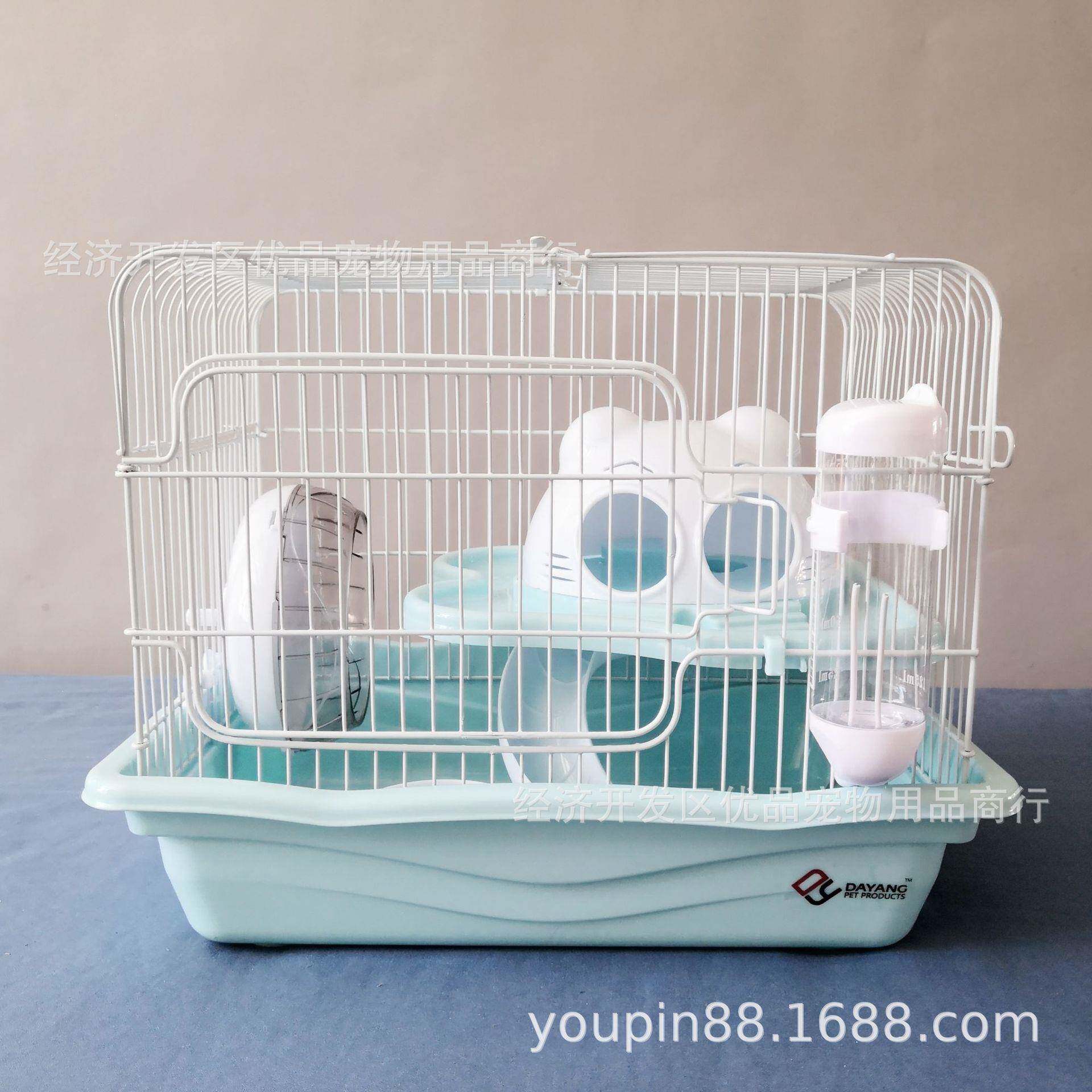 达洋仓鼠笼 小猫头 双层转轮楼梯小城堡仓鼠笼 金丝熊 仓鼠布丁