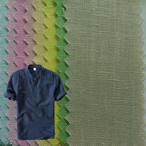 服面料  亚麻男装 亚麻布亚麻101 休闲服僧服布料纯面料禅衬衣纯
