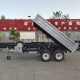 车拖车物翻3 吨料车卸翻斗自卸设备料车自卸后 砂石运输车厢式