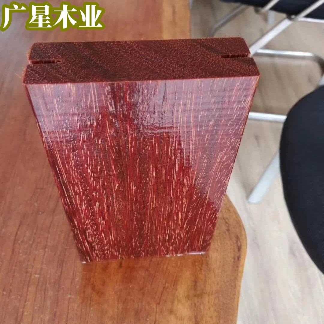 新款直销实木红铁木垫木枕木户外红铁木鱼排料承重抗压防腐蚀耐酸