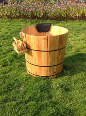 德国2026爆款3EW1人圆形香木泡洗澡桶木桶沐浴F7H8T5H6桶盆澡木桶