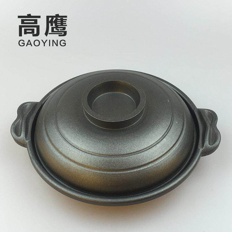 厂家西式复底不粘煲仔陶瓷煲多功能欧式浅煲家用汤煲锅具套装