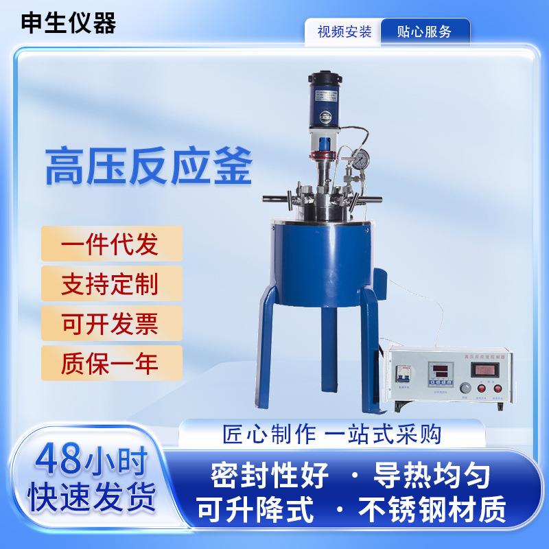 申生仪器高压釜厂家供应电加热高压釜小型氢化罐不锈钢高压反应釜