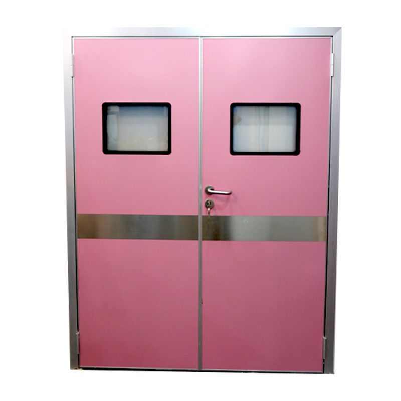 厂家定制冷轧板钢质净化门不锈钢无尘车间洁净门医院气密门密闭门