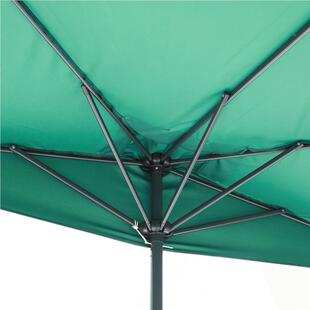 靠墙阳边告遮伞户外遮阳伞可升降阳台庭院229伞沙滩摆摊广半半边