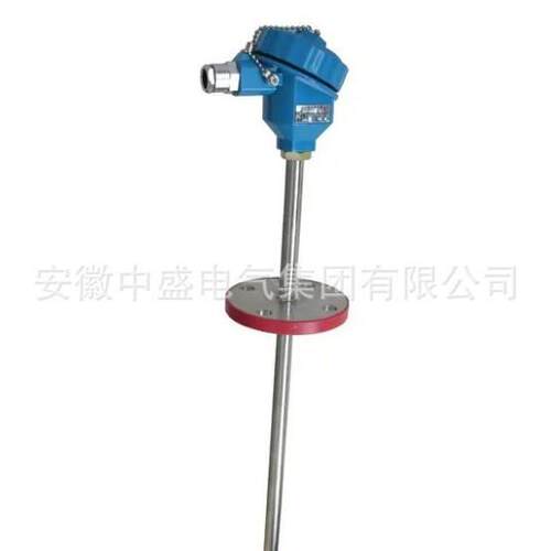WRNN-430K型活动法兰式耐磨热电偶0-1200℃ φ25 L=1380