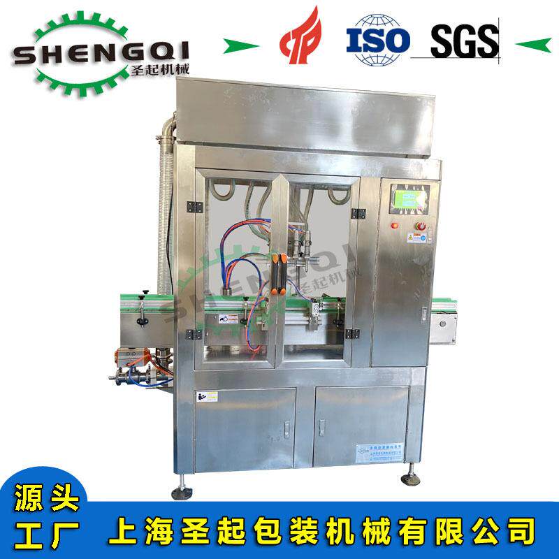 实力工厂全自动肥料农药兽药灌装设备农药清洗剂液体灌装机