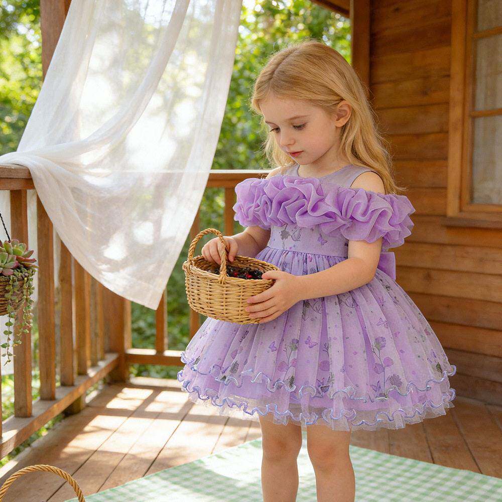 baby baptismal dress lace beauty pageant baptismal dress
