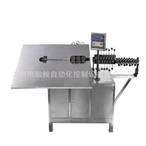 河北牌搂草机搂齿自动折弯成型机收割机弹簧Z形弹齿弯线机