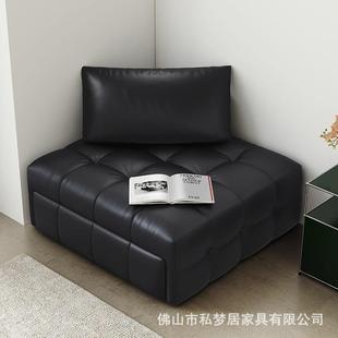 建泡功芙沙发床坐卧两用多能小户型爪皮客厅折猫叠议伸缩单人PLJ