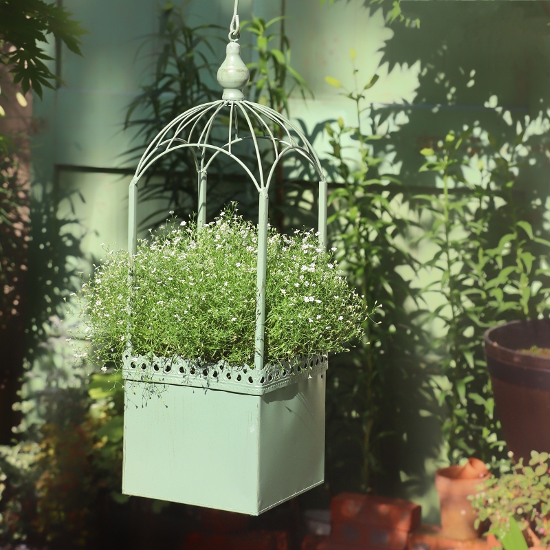 铁吊杂货艺悬挂temu花园铁链阳台垂庭院挂件花架吊篮花园花架