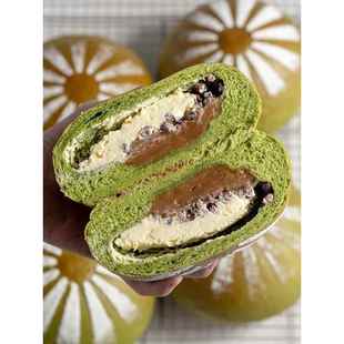 枣叔的店抹茶黑糖麻薯红豆奶酪欧包夹心面包早餐零食饱腹代餐糕点