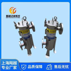 1号2号单袋式过滤器侧入式袋式过器平盖式袋式过滤器