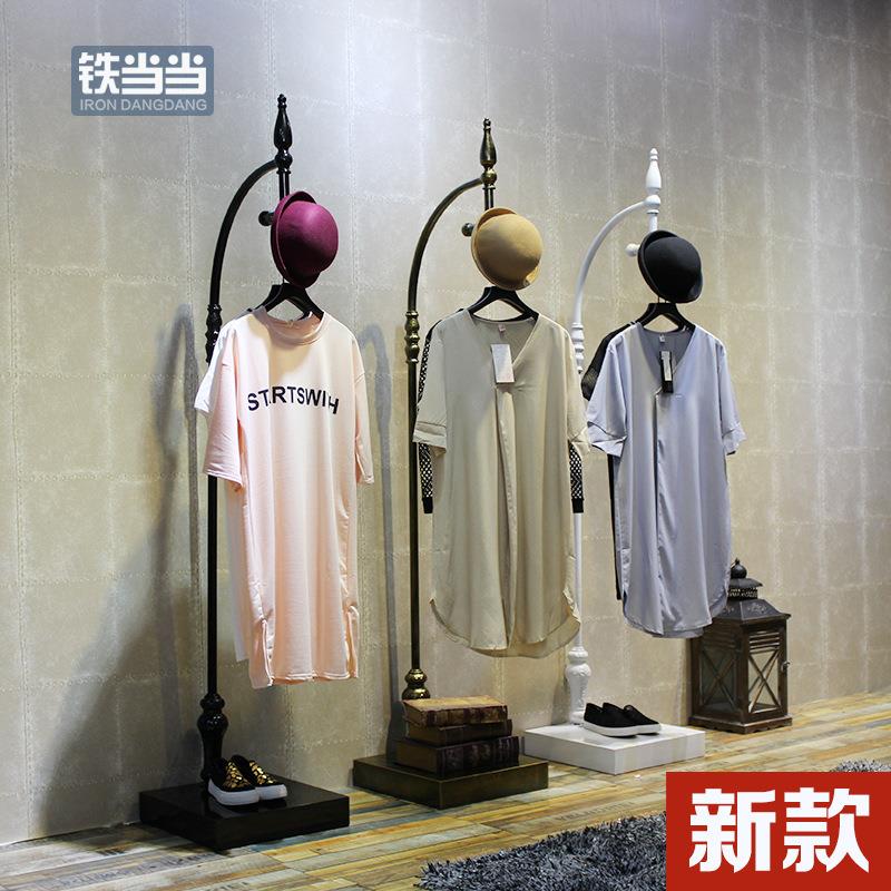 正挂挂衣架 服装店展示架挂衣架橱窗展示架 服装店单挂点挂