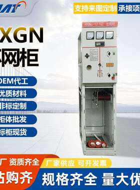 HXGN12环保固体绝缘充气控制动力柜10kv高压开关环网柜开闭所