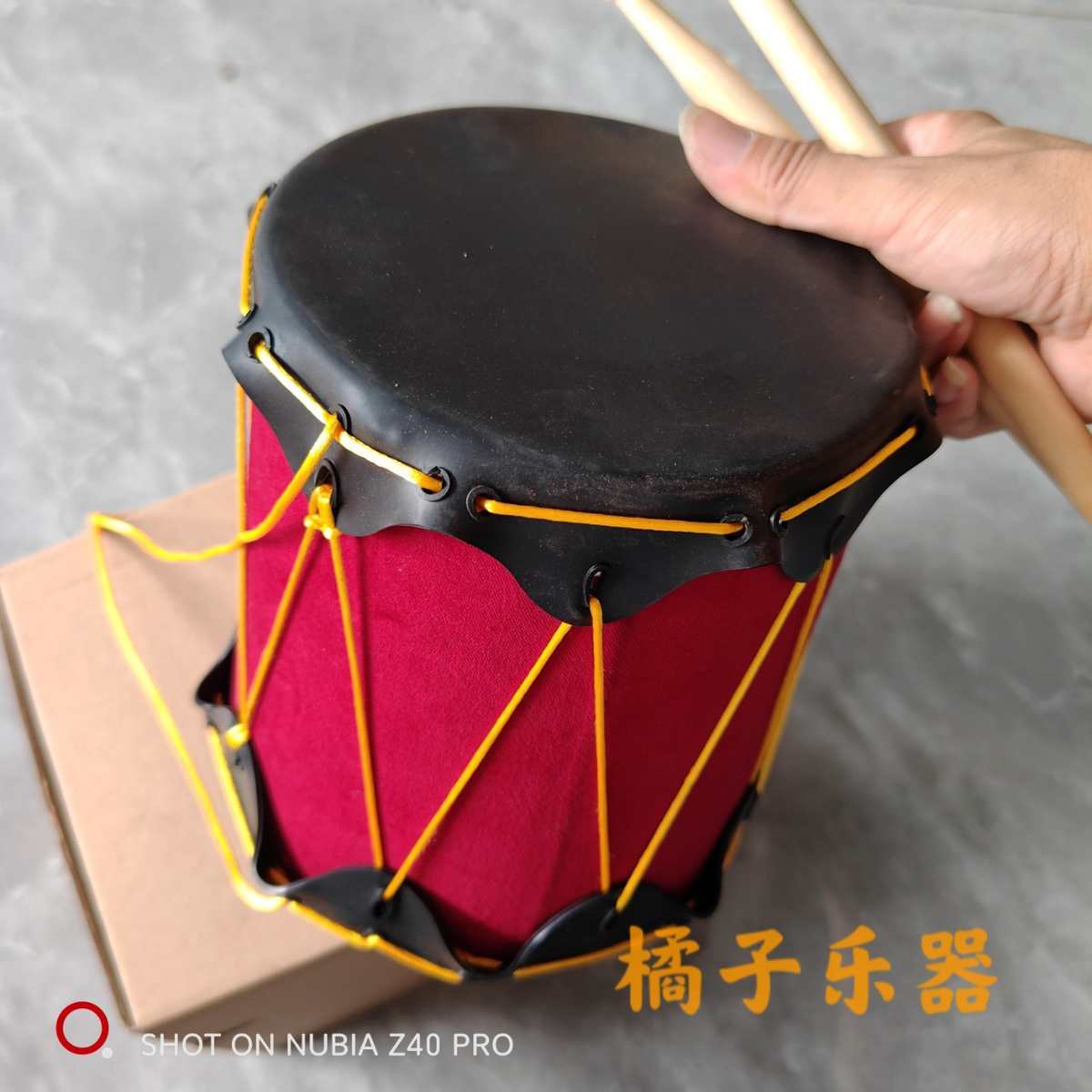 印第安鼓牛皮鼓手提鼓幼儿园儿童教具鼓小学锣鼓音乐教室打击乐器