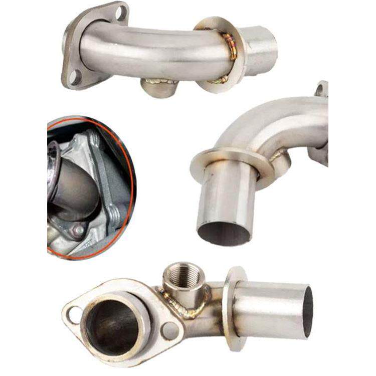 摩托车改装排气管前段适用VESPA GTV GTS250 300ie 2008-2020