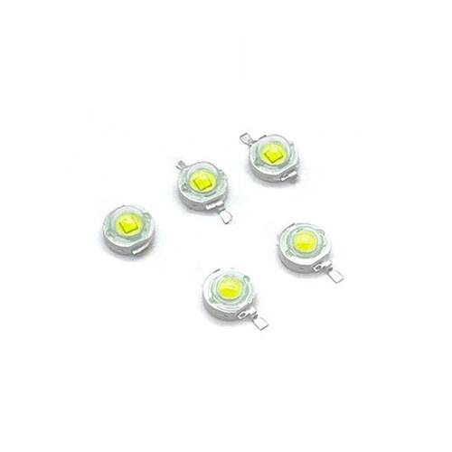 普瑞LED1W3W5W大功率led灯珠小灯泡白光l超高亮贴片手电筒射灯
