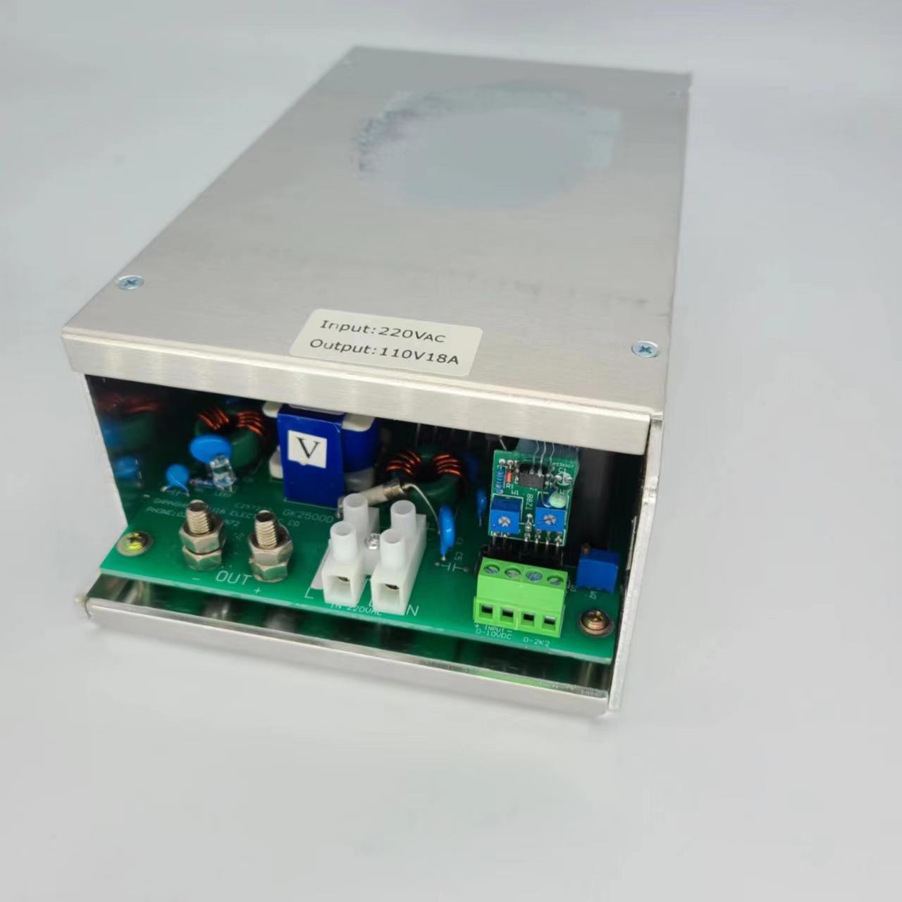 直流长弧氙灯电源 220V输入110V18A 稳压是源配套2000W长弧氙灯用