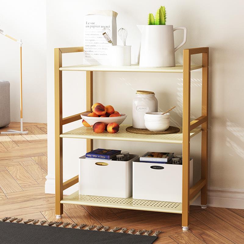 置物架蔬菜水果篮落地多层收纳厨房储物架客厅卧室置物架