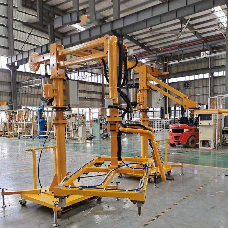 纸箱码垛机蛇皮袋码垛气动平衡搬运机械臂 硬臂式助力机械手臂