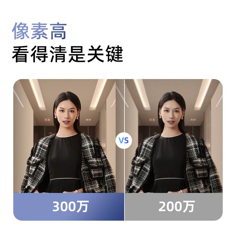 360可视门铃家用智能化监控电子猫眼手机远程防盗门入户门摄像头