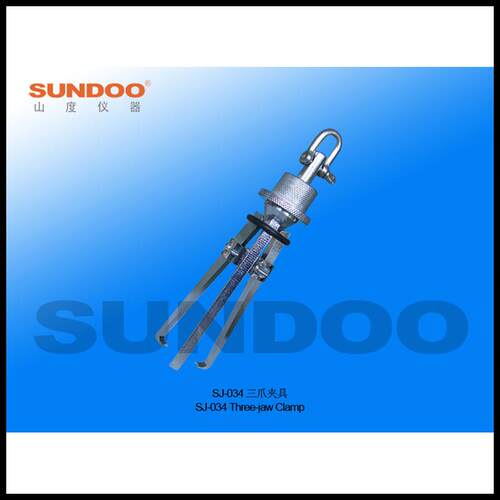 山度SUNDOO SJ-034实验机架机台 三爪夹具 推拉力计夹具