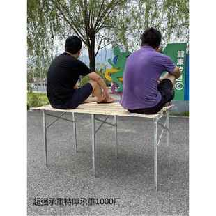 地架加子摆货架厚夜市出摊XRS折桌子伸缩摆摊多功能直角摊货叠架