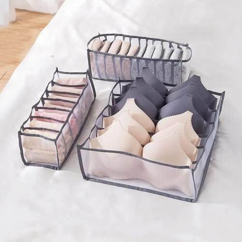 6/7/11 Foldable Underwear Underwear Socks Organizer With Div