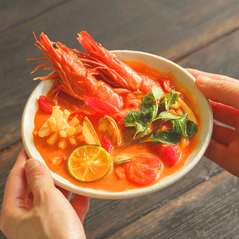 日食记泰国式冬阴功汤料包冬荫功火锅汤底料酸辣虾香料酱调料200g图片