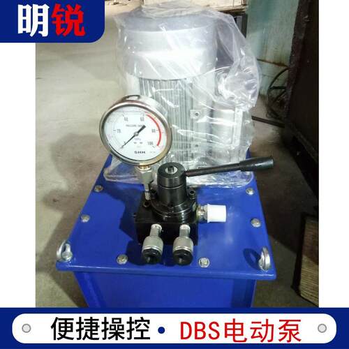 厂家便携式电动油泵小型液压泵DBS电动油泵超压电动泵