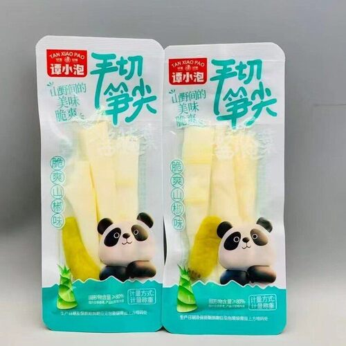 谭小泡手切笋尖山椒味独立包装宿舍网红办公室休闲脆嫩爽脆笋零食