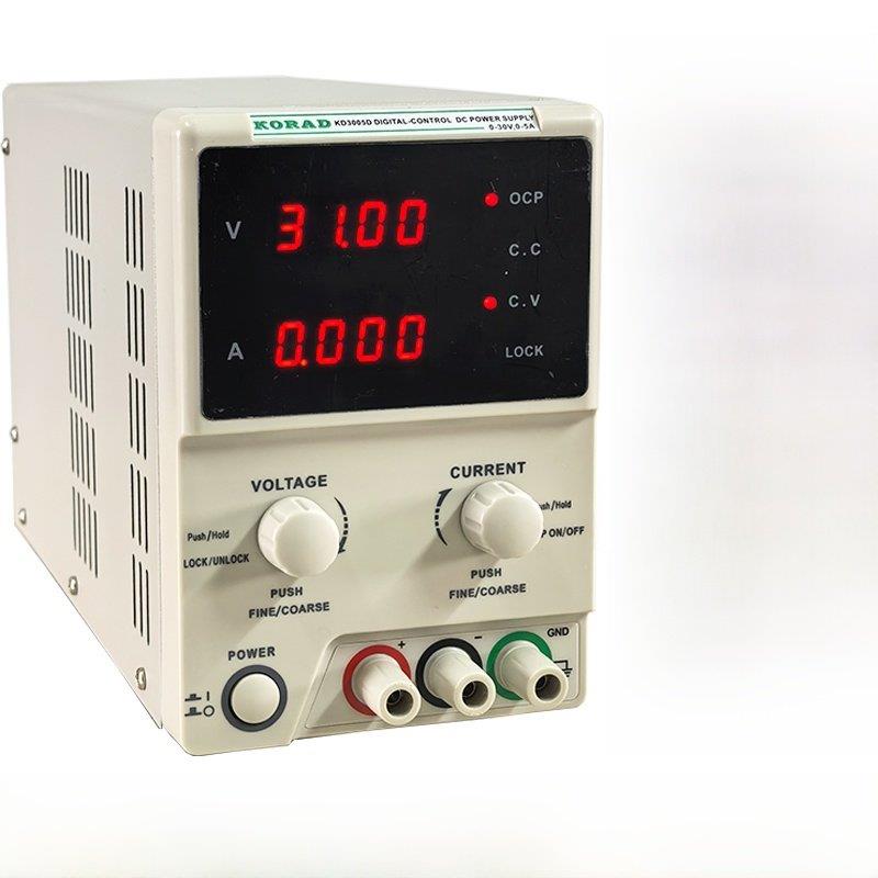 科睿源KD3003D KD3005D线性直流稳压电源可调30V5A笔记本手机维修