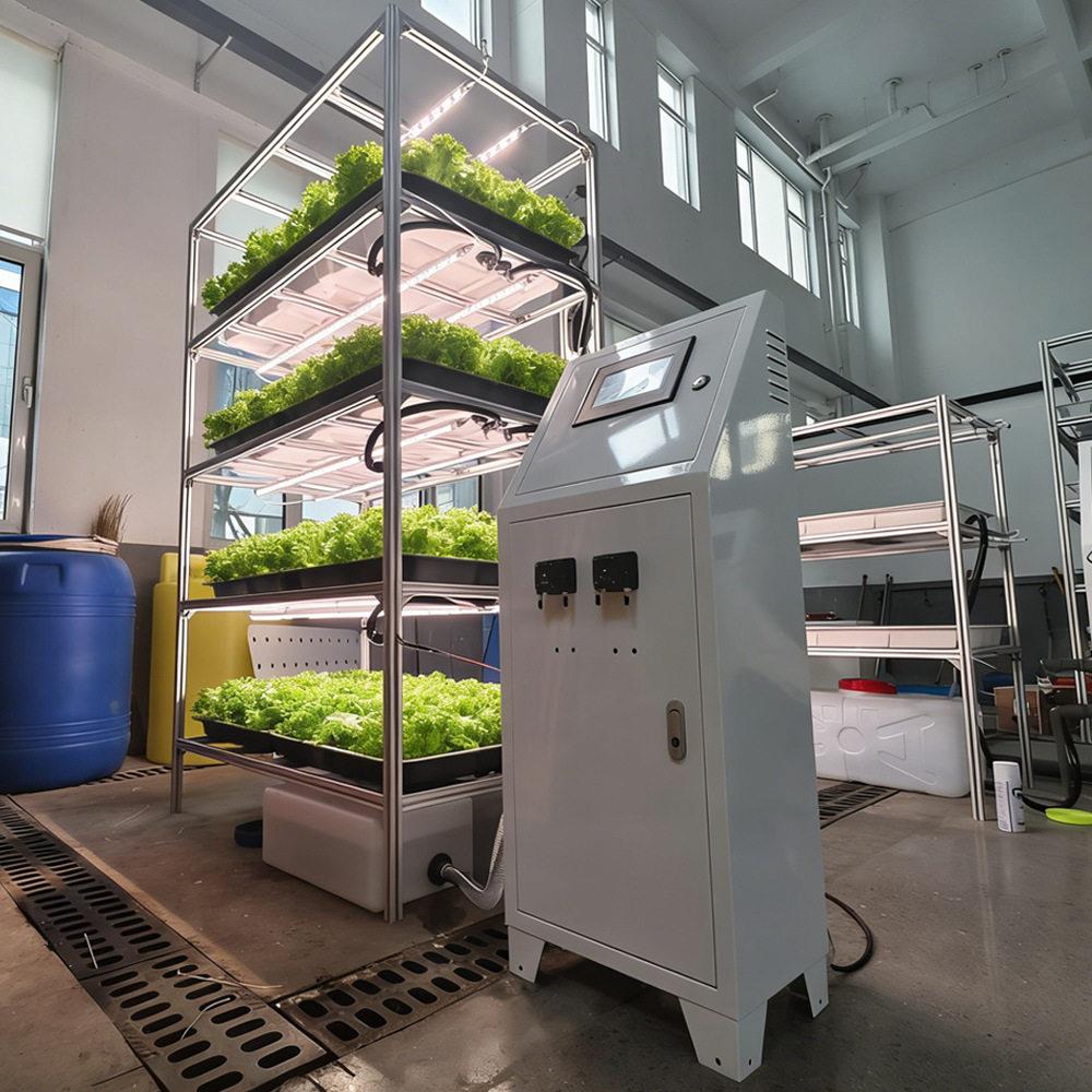 垂直水培家庭智能蔬菜种植机无土栽培种菜机气雾培跨境气雾栽培