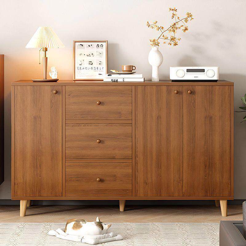 五斗柜收纳柜卧室储物柜立柜抽屉柜一体靠墙置物柜客厅电视柜边柜