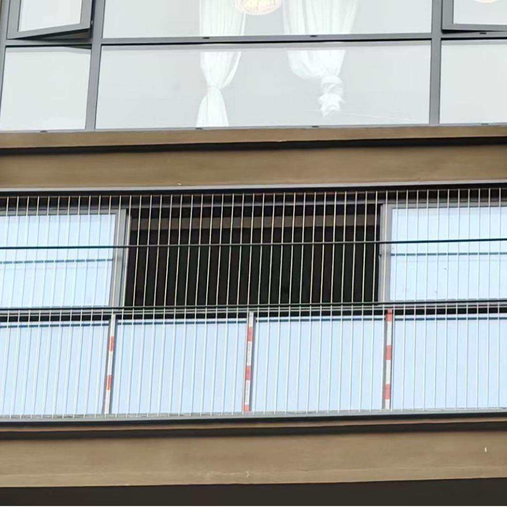 隐形防盗网304不锈钢钢丝绳螺母款防盗轨道 尼龙防护网自装阳台网