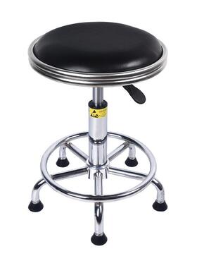 防泡电椅子水车间靠PH-90558背实验室皮革发流线凳静子座椅