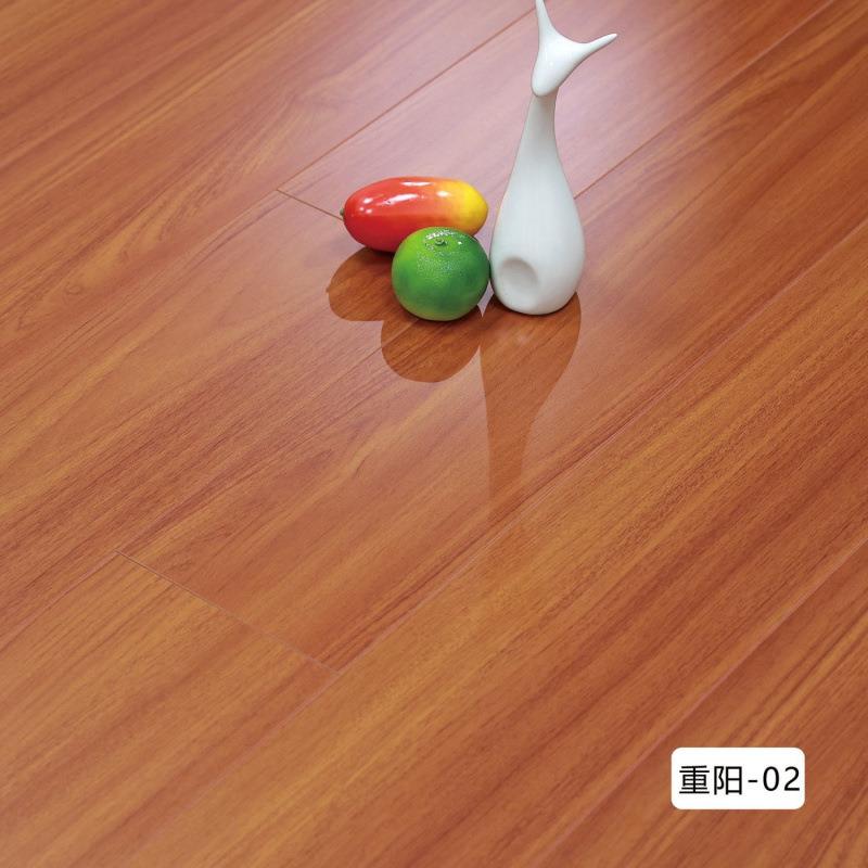 强化复合木程地板12m家m用工地板自己铺CQE厂货家工厂外贸源